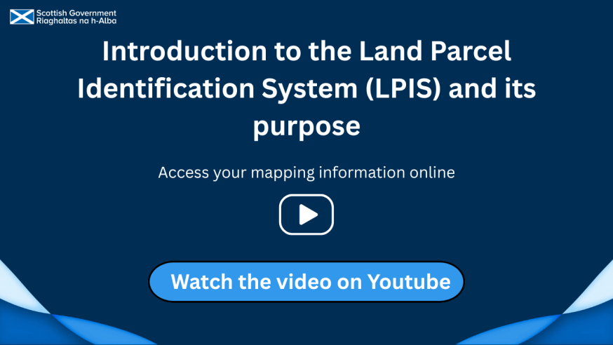 Click on the image to watch a video about the Land Parcel Identification System on youtube