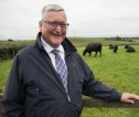 Close up of Mr Ewing in a field