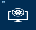 Monitor with maintenance cog