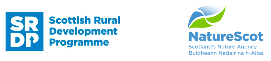 The Scottish Rural Development Programme and Scottish Natural Heritage logos The Scottish Rural Development Programme and Scottish Natural Heritage logos