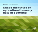 Graphic promoting a tenancy data survey