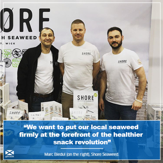 The Shore Seaweed team