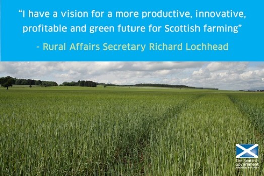 Rural Affairs Secretary Richard Lochhead will kick off a national discussion on the future of Scottish agriculture at the Turriff Show next week. 