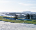 Winter in Midlothian countryside